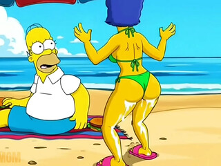 Married Housewife Loves Sucking and Fucking Big Black Cocks. Cartoon Parody. The Simpsons parody. Best Compilation Slut Wife