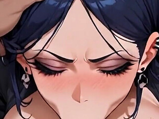 Anime Ai My Ex-girlfriend Invites Me to Her House to Give Me a Deep Throat