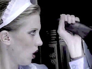 The Maid Was Just Waiting for a Big Black Cock for Her Ass