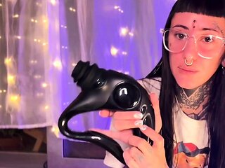 My first time with a fuck machine