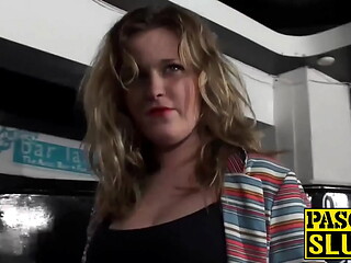 Horny UK babe Nadia dominated and fucked by Pascal White