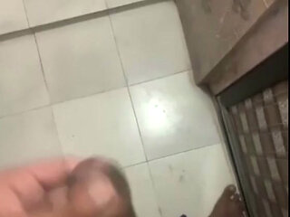 Masturbating my big black clock