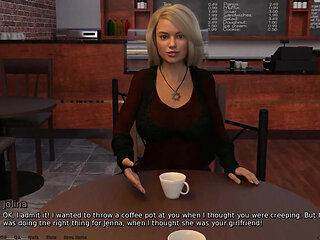 Where the heart is: coffee time with smoking hot blondie ep 70