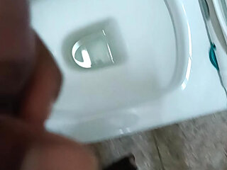 Indian boy Masturbation in washroom