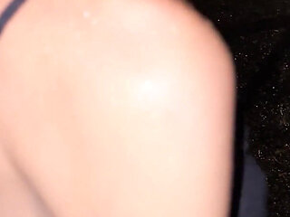 Blonde Slut Picked up at the Fair and Fucked in the Rain!!