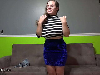 Sofia Barnes Big Tits Solo Play - Amateur Masturbation