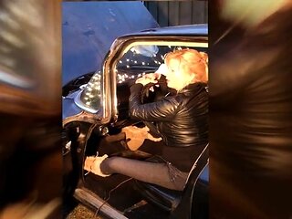 Blonde amateur milf does anal on pov camera 11