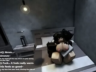ROBLOX Cum Loving Slut Ends up Soaked