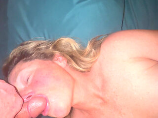 Bonemaiden Is Happy With Wand on Her Clit, Dick In Pussy