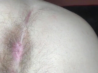Asshole Hairy Extreme Closeup