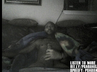 Big Black Cock Jacking off Lots of Cum