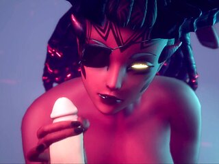 Insubordinate sci-fi adventure with big-boobed adult film star being rescued