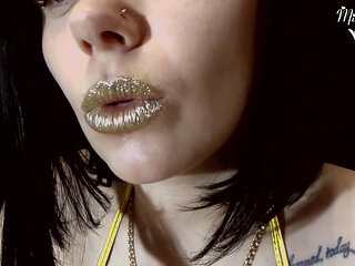 Pov French golden kissings  JOI