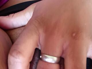 Young girl masturbating