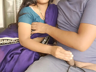 huge boobs indian bhabhi strips saree and rough fucks with devar ji