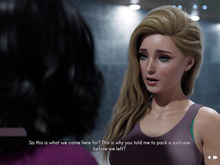 Mrs Denvers 17 Wanda and Lois Spend Quality Time Together in Swimingpool