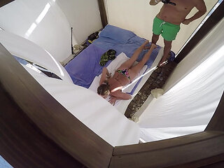 Fucking near the beach in Punta Cana