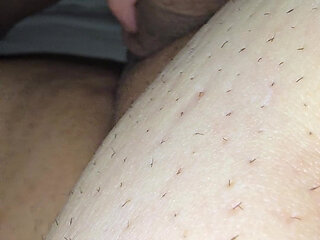 Step sister saw step brother big erection handjob his dick