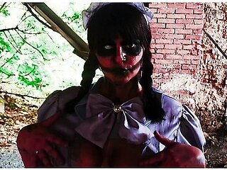 Halloween 2025 Scary : Ghost Waitress Vs Labor Inspector - Sexo Duro