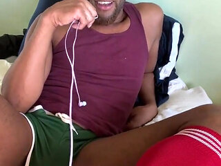 Jerk off for a Client