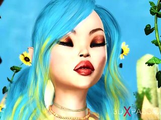 3DXPassion featuring women's first time anal action