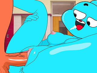Nicole Watterson Fucks with Darwim - the Amazing World of Gumball Porn Parody Part 3