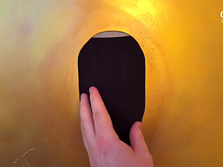 Big daddy cock explodes: First load too early in the mouth, second in the cum jar