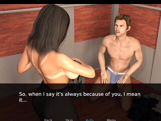 Project hot wife: Merry and ben got stuck in the elevator