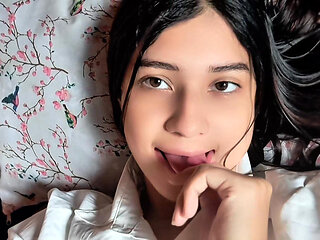 MY STEPBROTHER ASKS ME FOR AN ASS