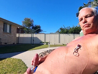 Piss on Myself in the Back Yard