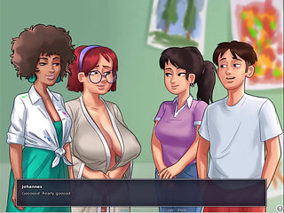 Summertime Saga - Miss Ross Sex Scene