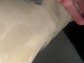 Driving with a huge hard bulge in my khakis