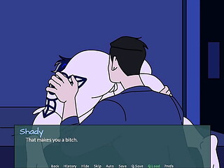 Eating a Goth girl'_s ass - LockDown Dom part 8