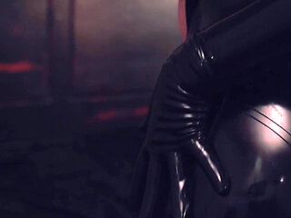 Big Ass Wet Pussy MILF in Latex Rubber Clothes Wanna Fuck..