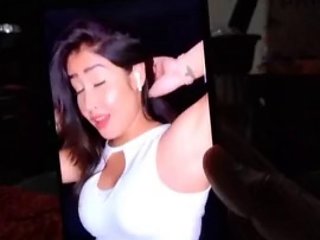 Cum and spit tribute to Tik tok Chinaal sofia part 2