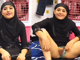 Desi Muslim Bhabi Gets Anal and Blowjob from Neighbor on First Day in New Room