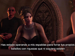 Sensual Dance of a Hot Redhead