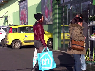 Tattooed redhead with small tits gets her pussy smashed