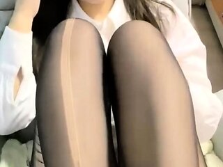 Curly Blonde Teen Records Solo Dildo Masturbation More at