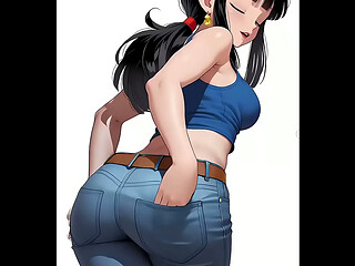 Chicas anime quit&aacute_ndose la ropa
