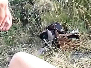 Hot Ass Amateur Teen Gets Anal Bang Outdoor