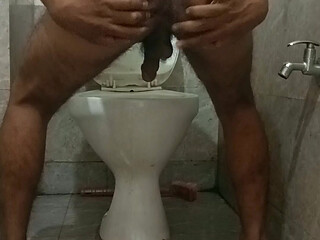 Went to the bathroom and fucked ass.