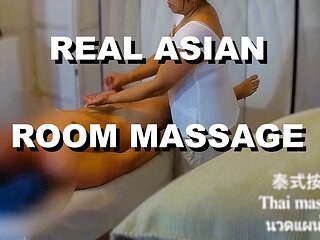 Real Asian Massage Parlor with Happy Ending