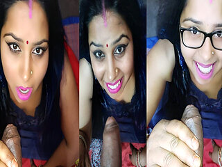 Desi Indian Mom's Sucking Cook