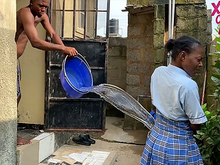 (XHAF) A SCHOOL GIRL ABANDONED SCHOOL TO GET FUCKED OUTSIDE BECAUSE HER UNIFORM WAS WET