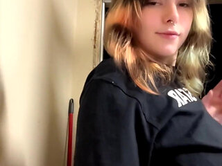 Pornstar Smokes a Cigarette