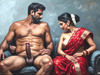 Desi innocent college girl first time threesome sex with her tution teacher and college sir