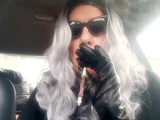 TS GRANDMA LOVES TO SMOKE MORE120 MENTHOLS IN HER CAR CD TS LADYBOY