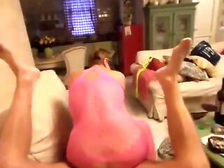 Rides My Dick with a Plug in Her Ass