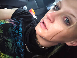 Petite Trans Girl Loves Cum